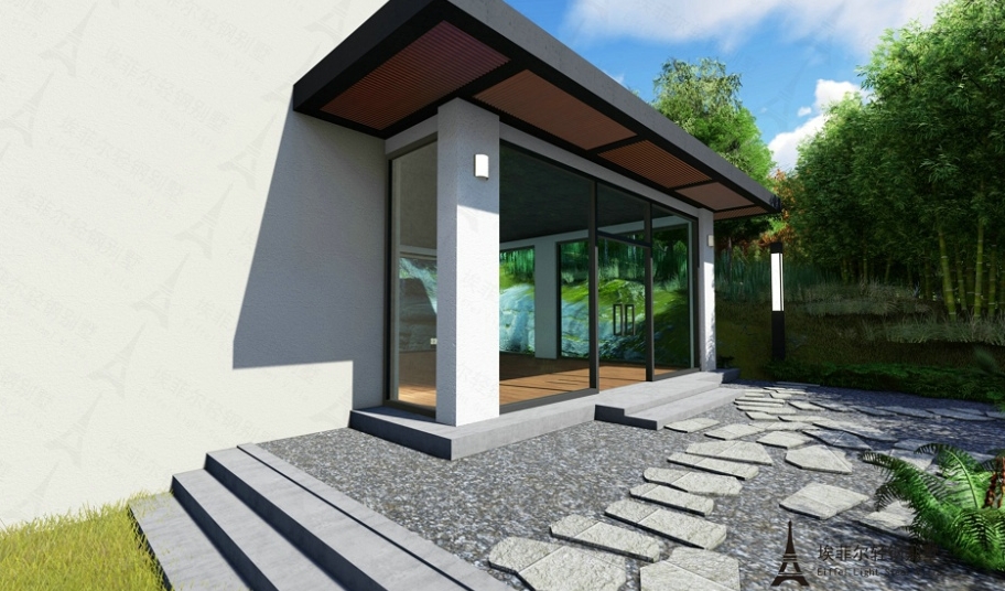Custom modified container house modern prefab tiny homes flat pack container office