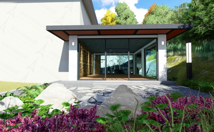 Custom modified container house modern prefab tiny homes flat pack container office