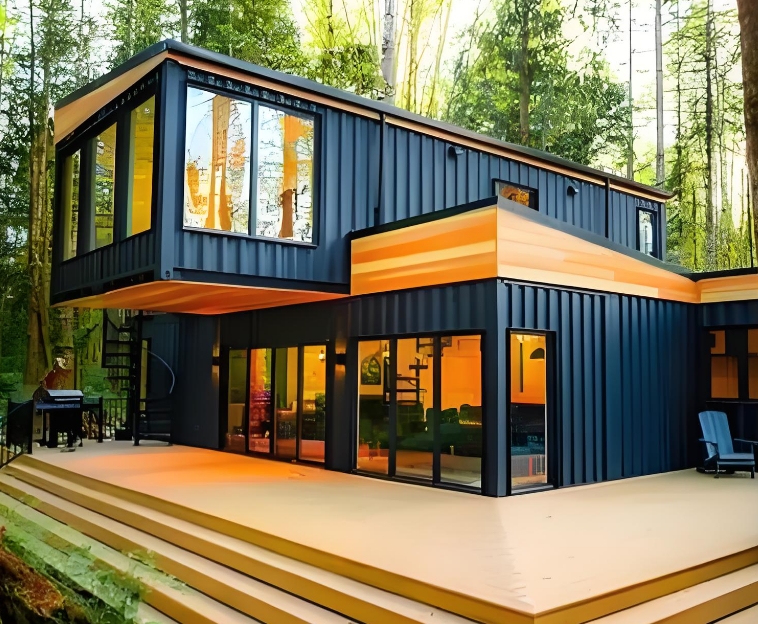 Modified container house