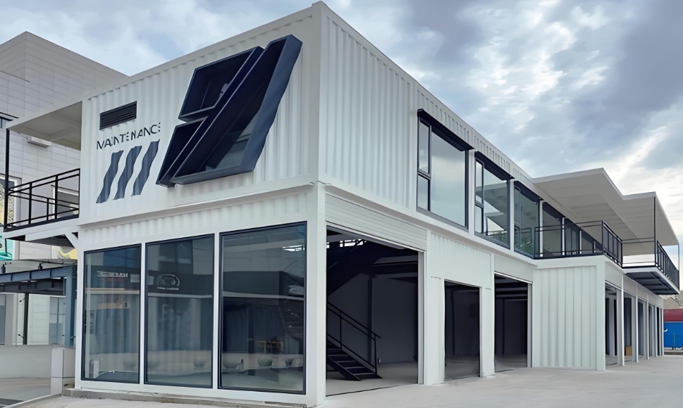 Prefab container office design