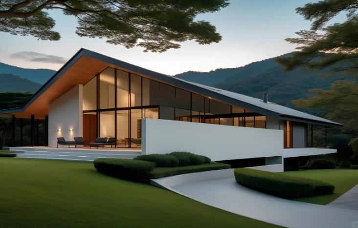 The price of a one-story light steel villa