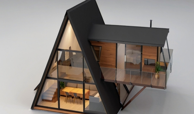 build a light steel villa