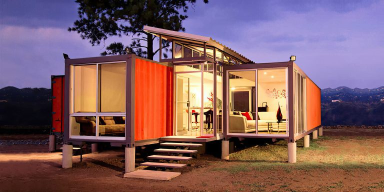 Magic house expandable container home container