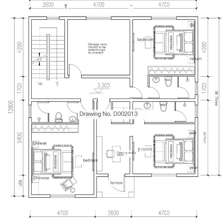 European-style light steel villa