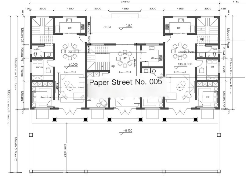 two-story European-style light steel villa
