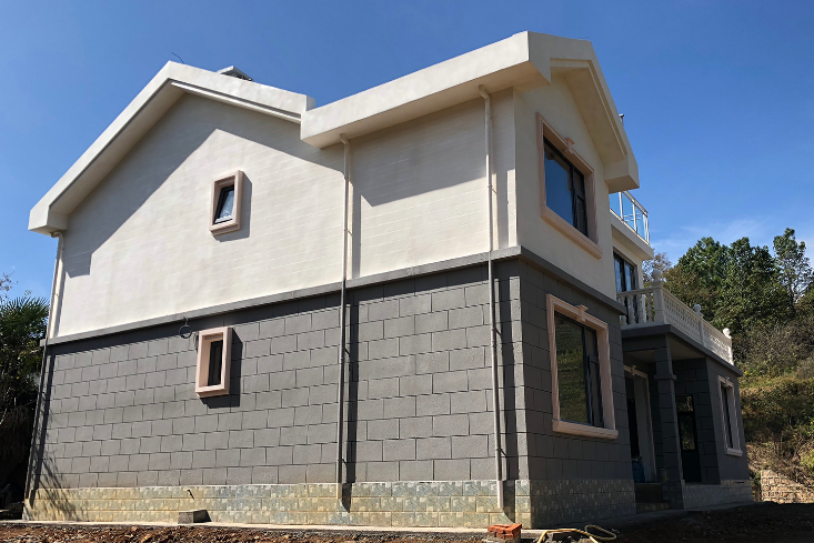 European-style light steel villa