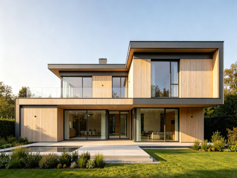 Best light gauge steel frame house 4 bedroom steel structure villa homes design