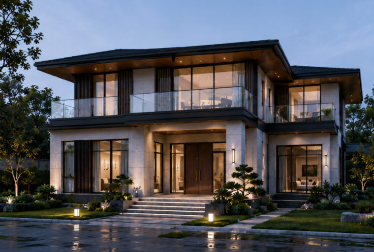 Modern Light Gauge Steel Prefab Home