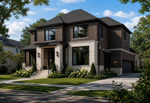 Modern Two-Storey Light Steel Villa - 4 Bedroom Prefab Family Home
