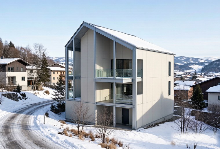 How Is a Light Gauge Steel House Engineered for Different Wind and Snow Conditions?
