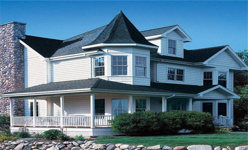 3D design villa home prefabricated light steel frame